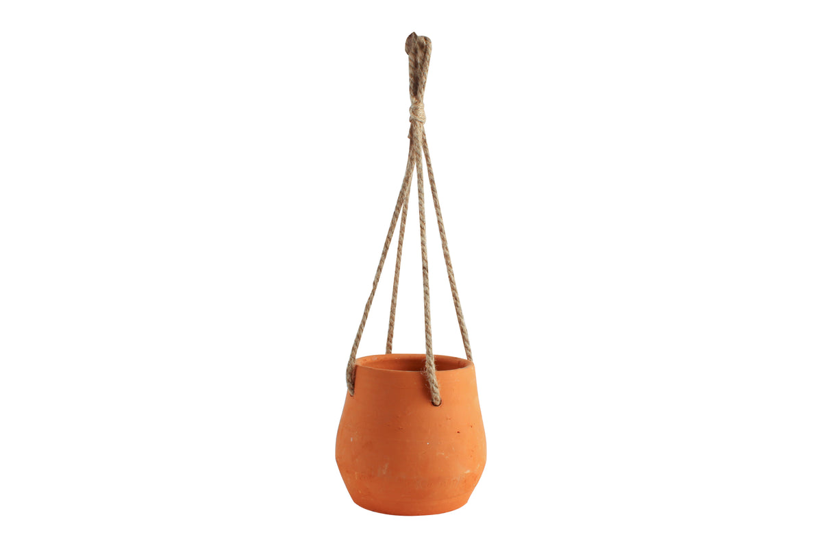 Amiina Hanging Planter With Rope 18 x 18cm