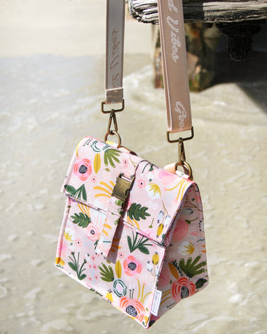 Insulated Lunch Bag (24 x 21 x 15cm) - Peony Bloom
