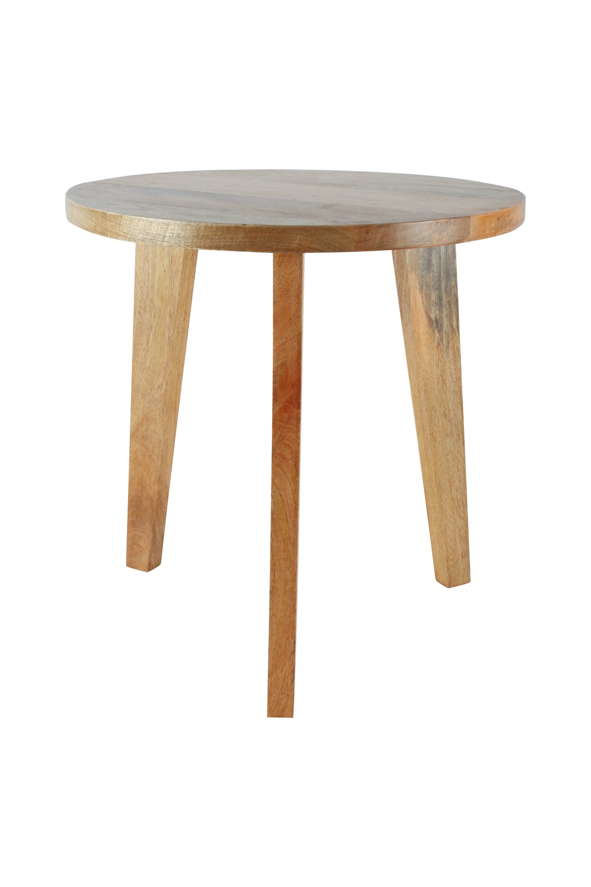 Natural, Mango Wood, Compact Coffee Table, 50 x 50 x 40cm