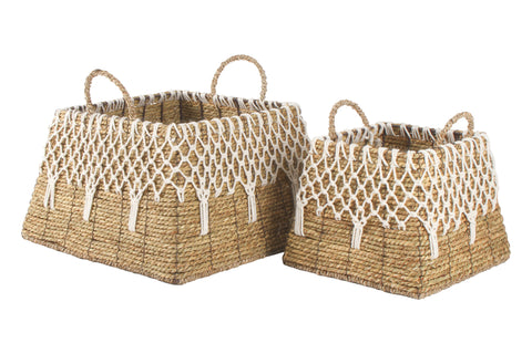 Philipa Set Of 2 Square Tapered Baskets