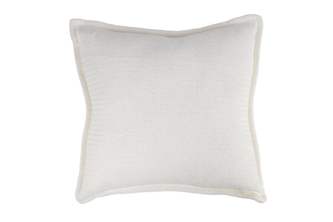 Brooke Outdoor Cushion White 45 x 45 x 5cm