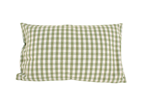 Cyrilla Cotton Gingham Filled Cushion 50 x 30cm