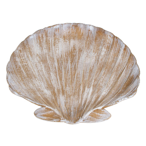 7 Seas Shell Wood Tray 27 x 25 x 3cm
