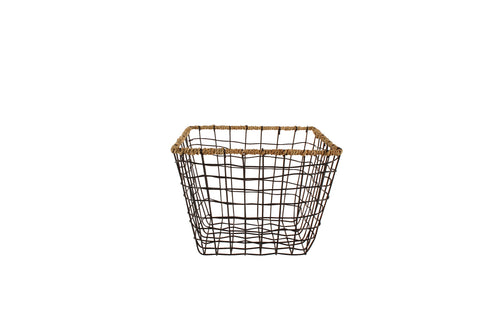 Brantly Metal Storage Basket 28 x 28 x 20 cm
