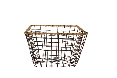 Brantly Metal Storage Basket 40 x 40 x 28 cm