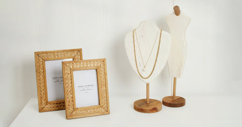 Calvine Wood Jewellery Holder 36 x 19 x 12 cm