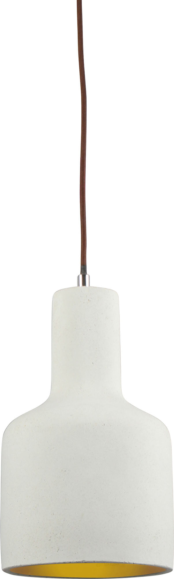 Luminite Concrete Bell Pendant Lamp Stone 32 x 19cm