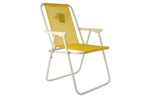 Blue Yellow or Pink Foldable Beach Chair