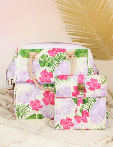Insulated Lunch Bag (24 x 21 x 15cm) - Hawaiian Shore