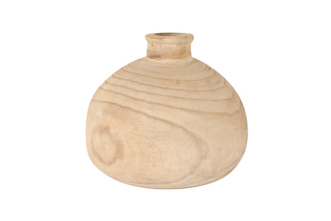 Taman Wood Vase 25 x 20cm