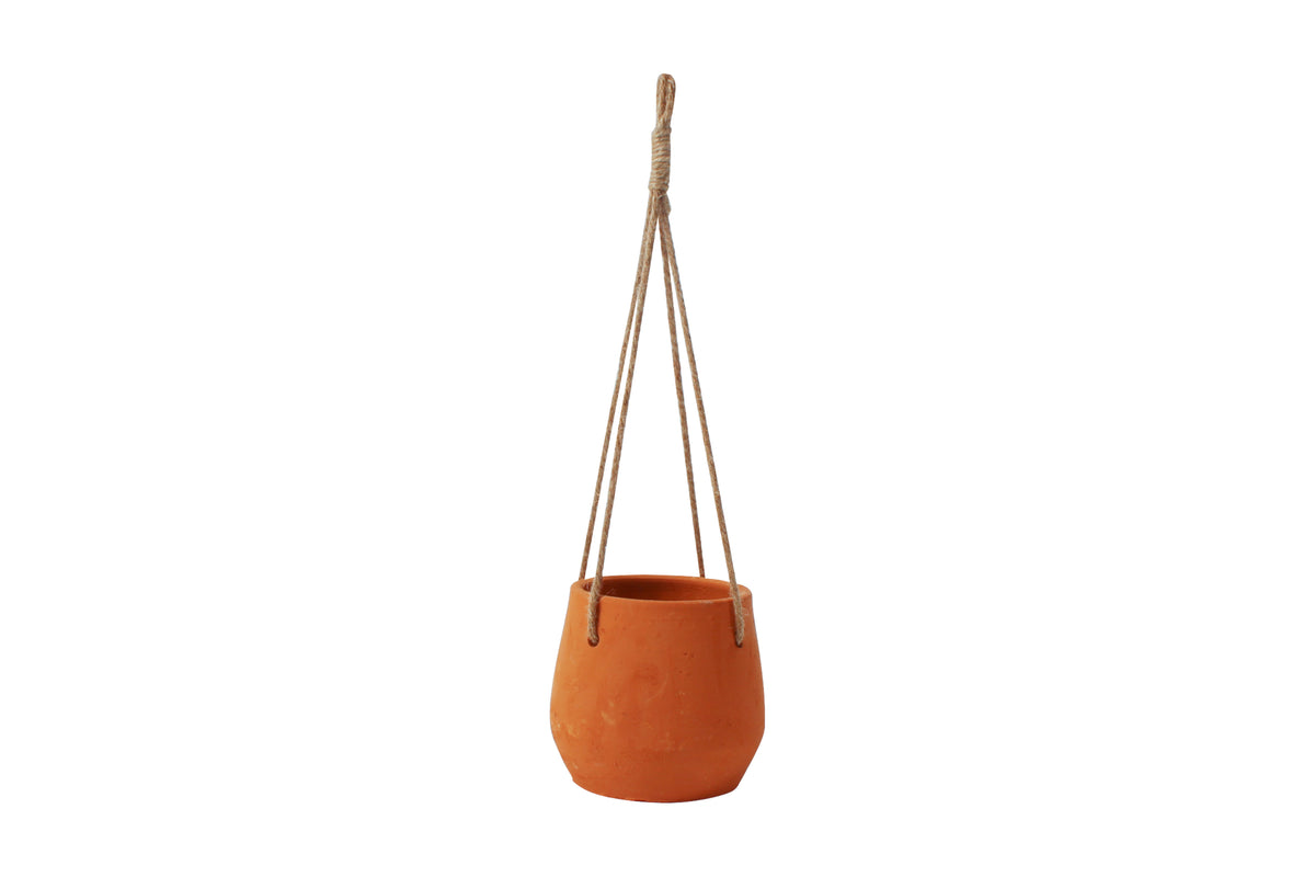 Buy Amiina Hanging Planter With Rope 15 x 13cm online in Australia