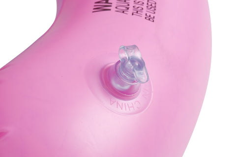 AirTime™ Inflatable Pink Unicorn Split Swim Ring 51cm - Ages 3+