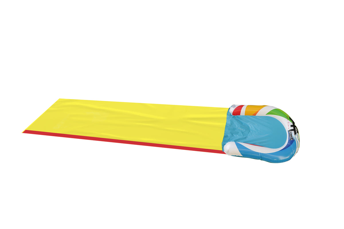 AirTime™ Single Waterslide, Sprays Water