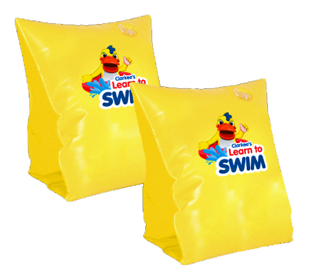 Inflatable Arm Bands STEP C (6-12yrs) Gives Support Whilst Learning