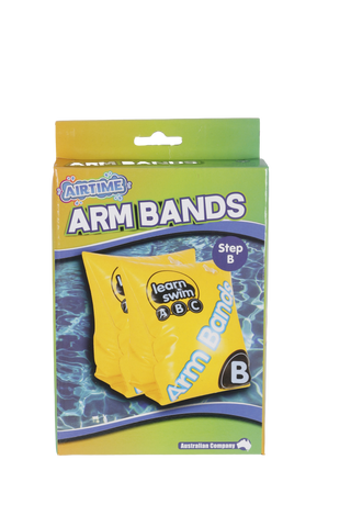 AirTime™ Inflatable Arm Bands STEP C (6-12yrs) Gives Support Whilst Learning