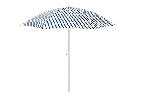 Good Vibes™ 1.8m Beach Umbrella with Carry Bag, Shoulder Strap - Mediterranean