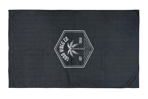 Havana 160cm Microfibre Beach Towel with Storage Bag , Sand-Resistant, Eco Friendly, Double Sided