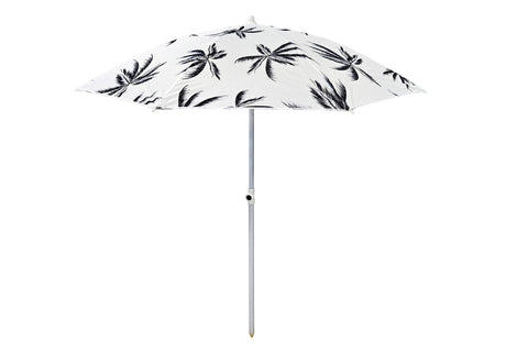 Good Vibes™ 1.6m Beach Umbrella with Carry Bag, Shoulder Strap - Havana