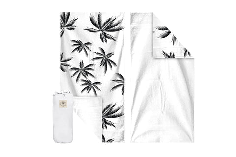 160cm Premium Waffle Beach Towel with Storage Bag, Double Sided, Eco Friendly, Sand Free, Quick Dry, Ultra Absorbent - Havana