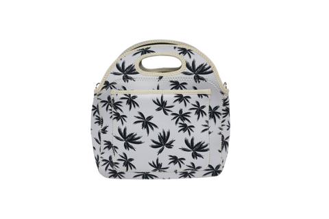 Good Vibes™ Neoprene Lunch Bag with Shoulder Strap - Havana