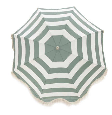 Luxe Canvas Beach Umbrella 2M - Hamptons Sage
