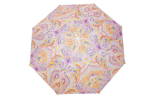 Beach Umbrella With Matching Carry Bag 180cm Dia - Nomad Paisley