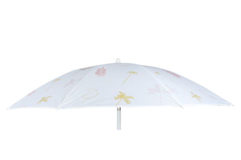 Beach Umbrella With Matching Carry Bag 180cm Dia - Coco And Waves