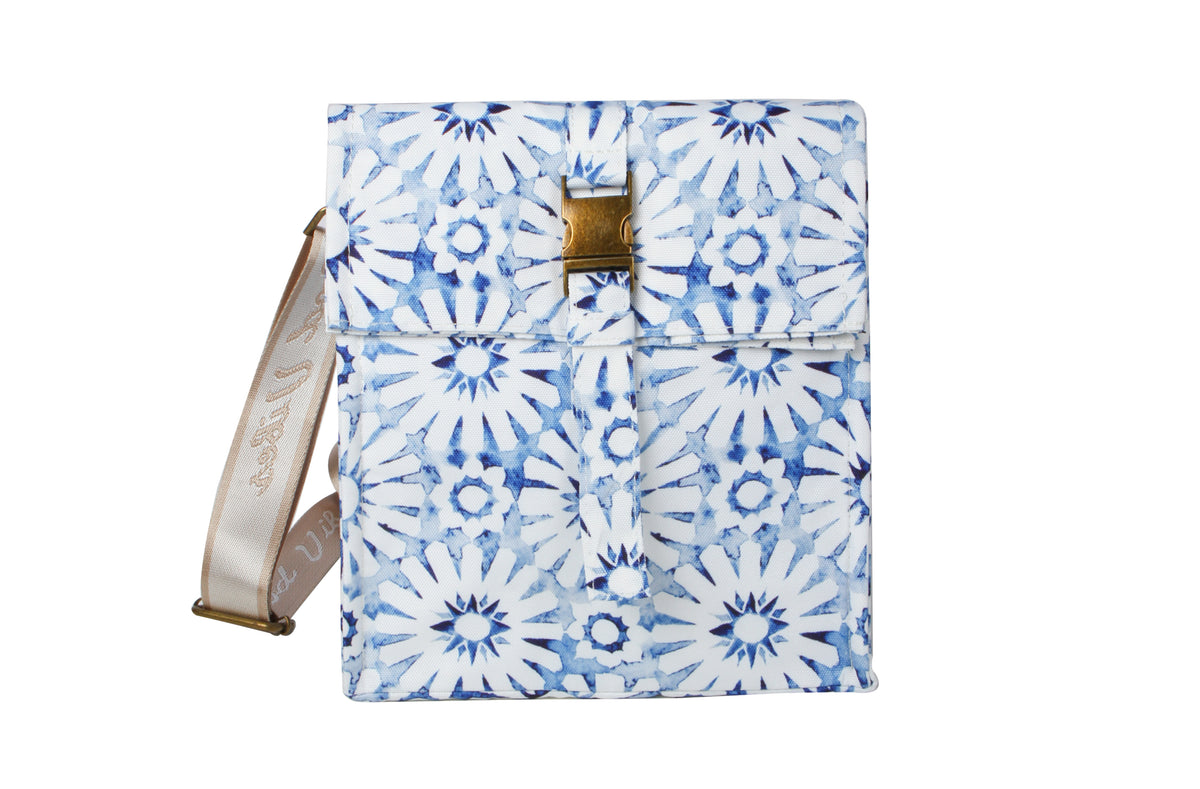 Insulated Indigo Waters Lunch Bag