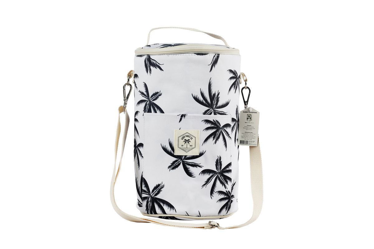 Insulated Barrel Cooler Bag with Shoulder Strap - Havana
