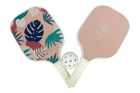 Good Vibes™ 4pc Pickle Ball Set - Mediterranean