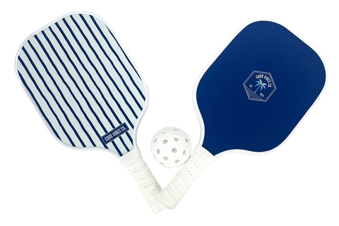 Good Vibes™ 4pc Pickle Ball Set - Mediterranean