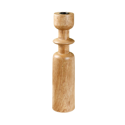 Large Andi Wooden Candle Holder