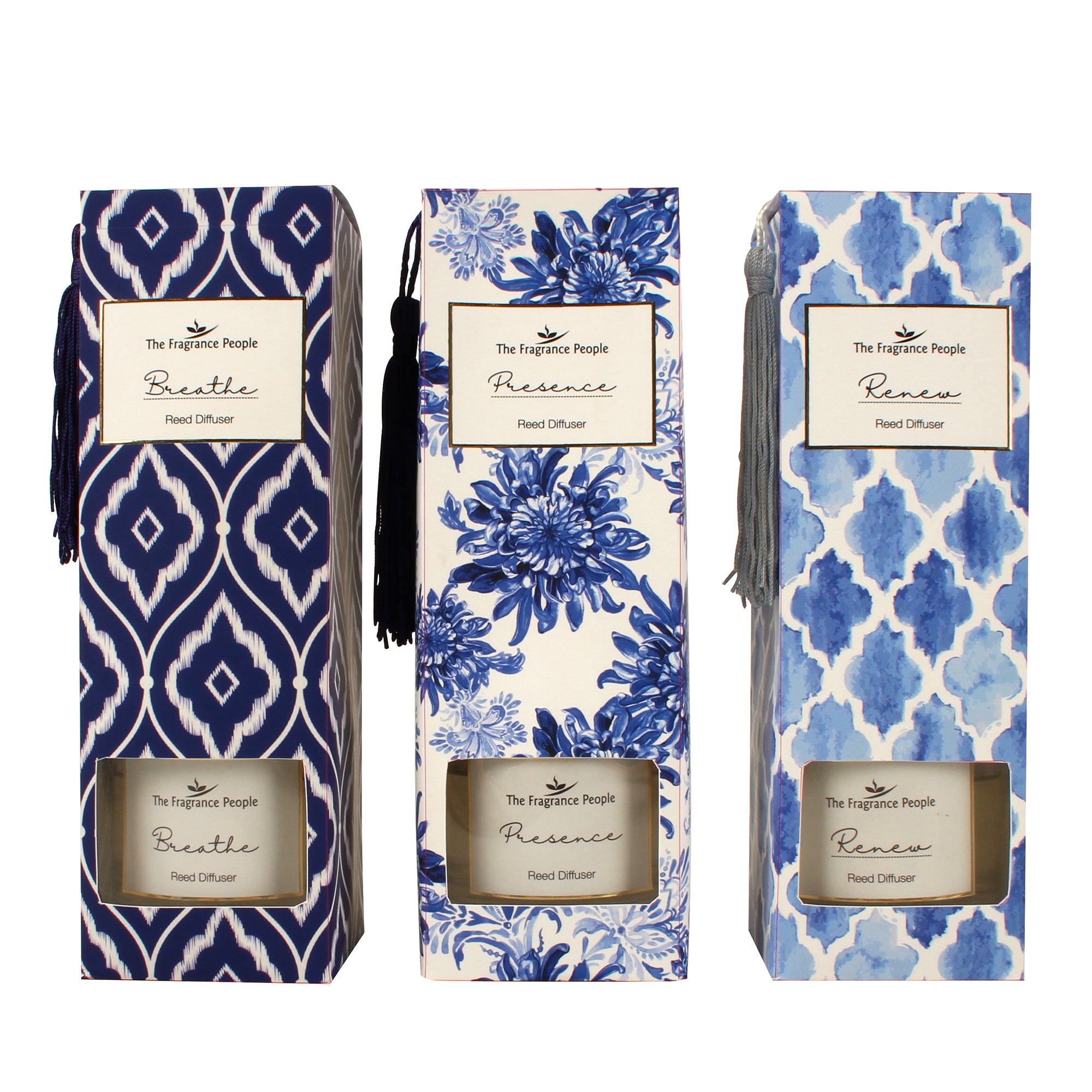 THE INDIGO COLLECTION 80ML REED DIFFUSER 3 ASST