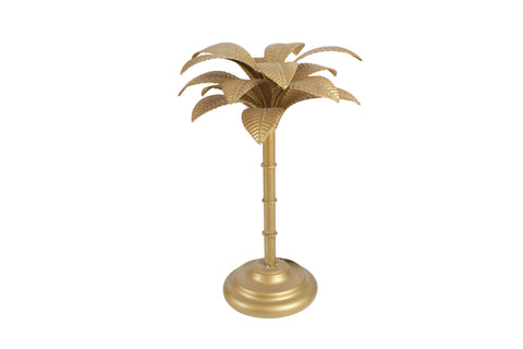 Brynne Antique Palm Tree Candle Holder