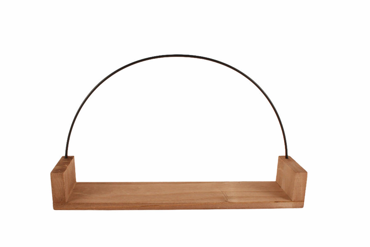 OLIVER NORDIC WALL SHELVING 35X8CM