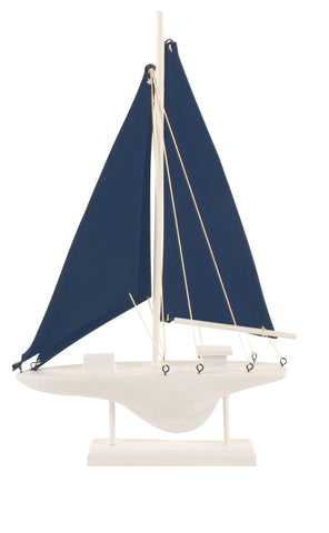 Hobbard Wood Sailing Boat Small