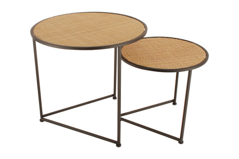 Lieo S2 Nesting Side Tables Round