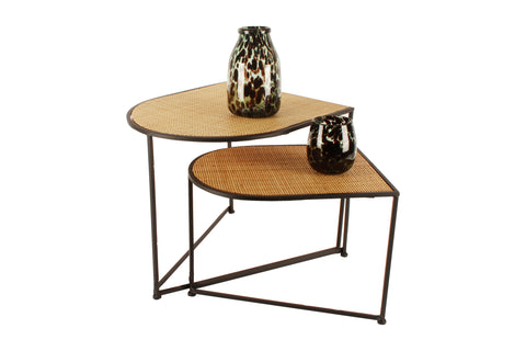 Set Of 2, Nesting Side Tables, Oblong, 53 x 46 x 44cm