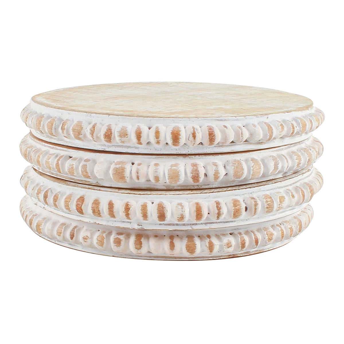 Shop Online Bryony Mango Wood Coasters Set of 4 