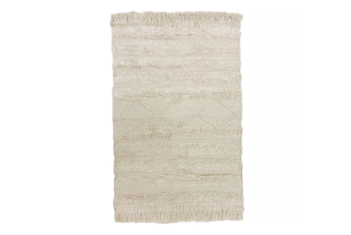 Clara Macrame Cotton Rug