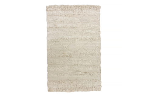 Clara Macrame Cotton Rug