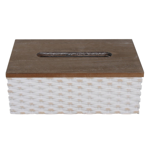 Ember Wood Tissue Box