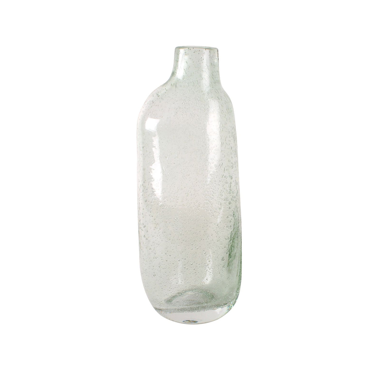 Idan Hand Blown Glass Bottle Vase 27 x 11 x 4cm