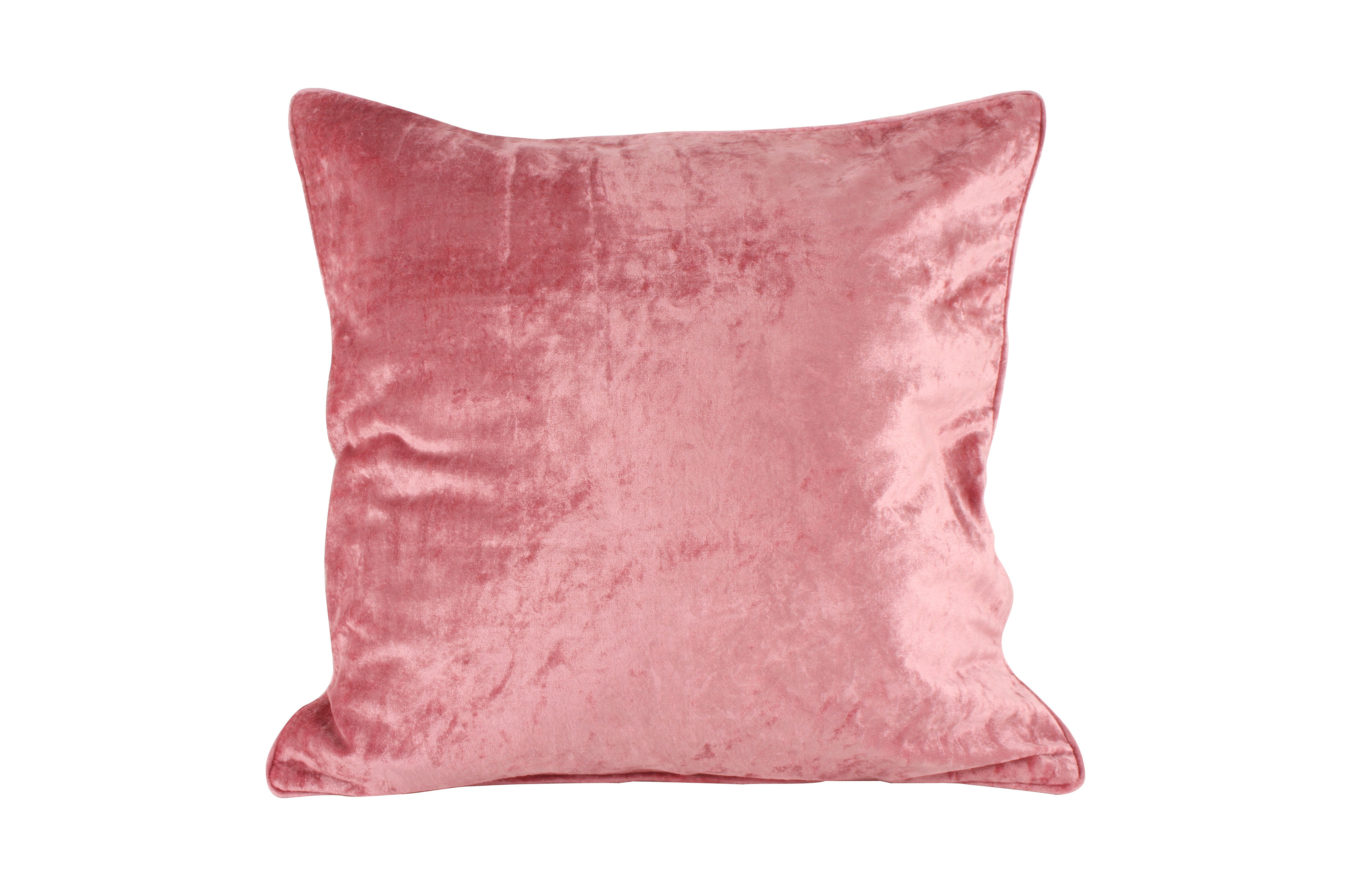 MADOC VELVET FILLED CUSHION WITH PIPPING 50 X 50cm