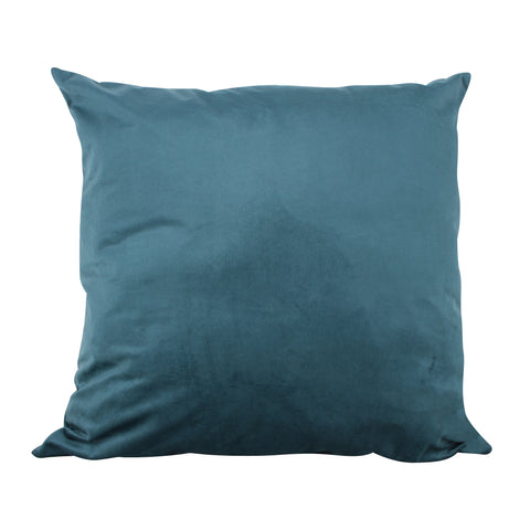 50cm Super Soft Ocean Blue Velvet Cushion