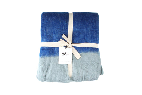 Faux Mohair Throw with Fringing 170x130cm