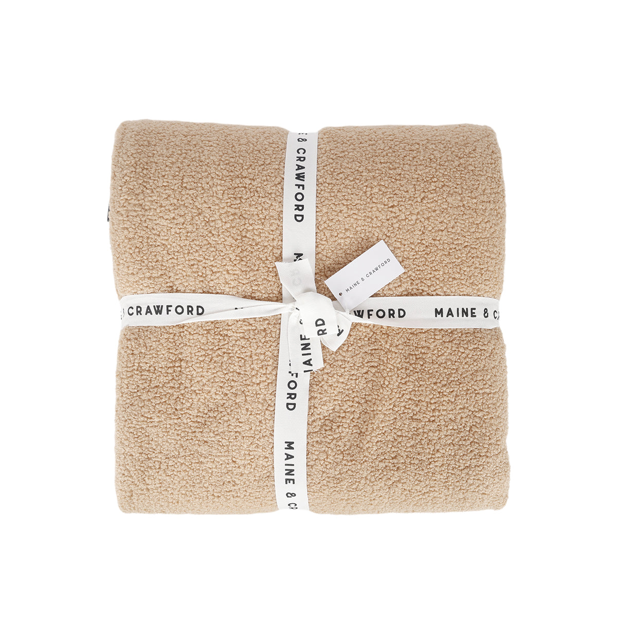 Selena Boucle Blanket Beige