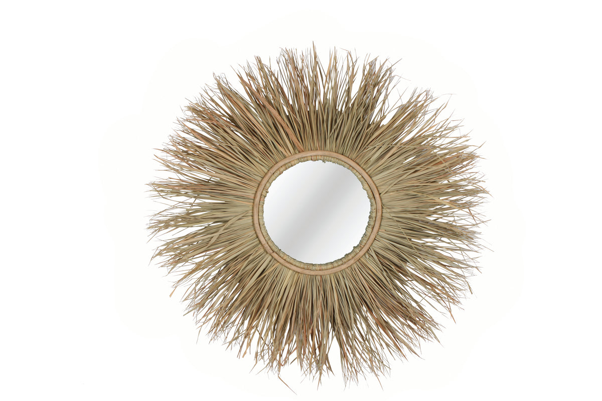 Uli Raffia Grass Mirror 70cm