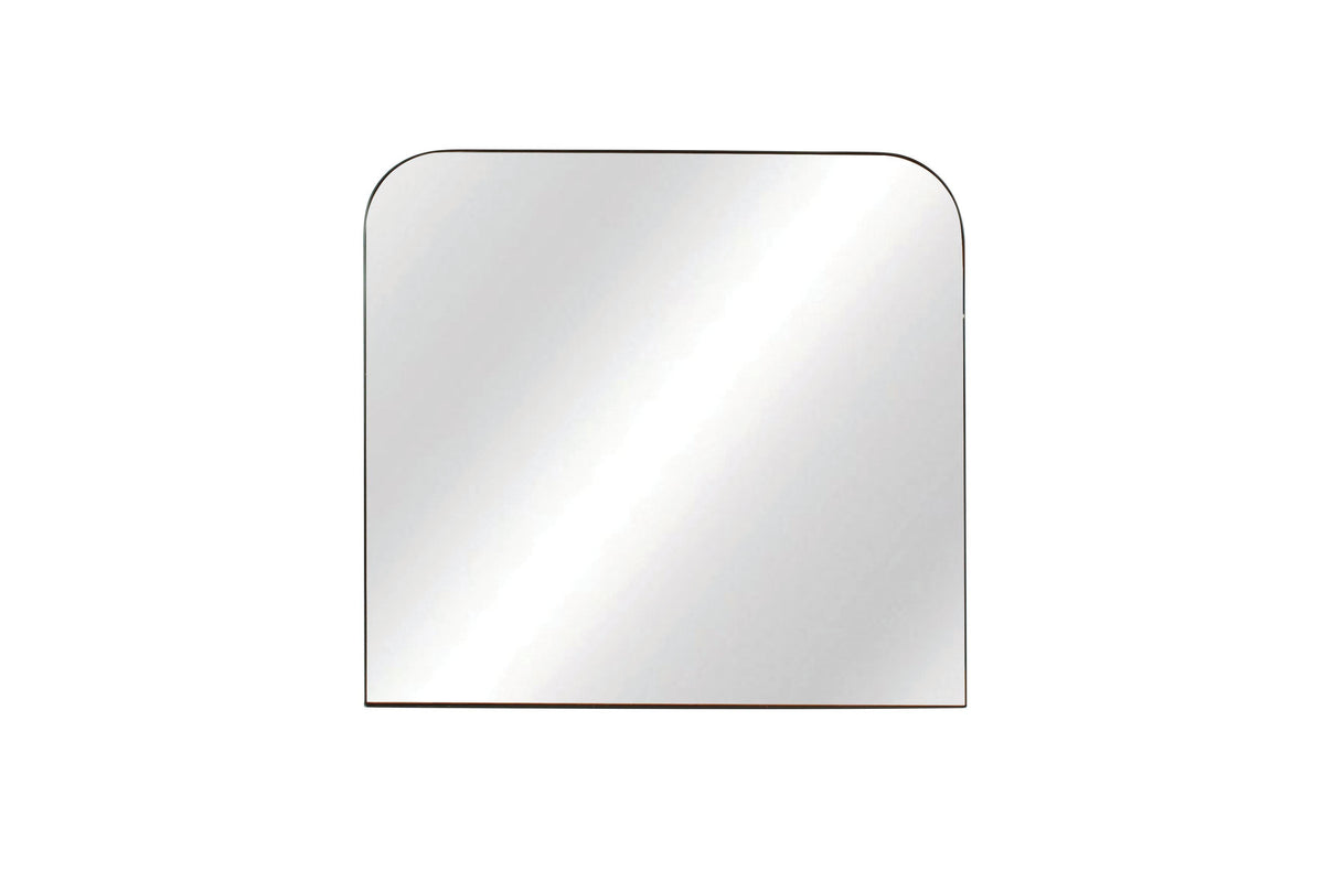 Stella Wide Arch Mirror With Black Frame 70 x 75 x 3cm