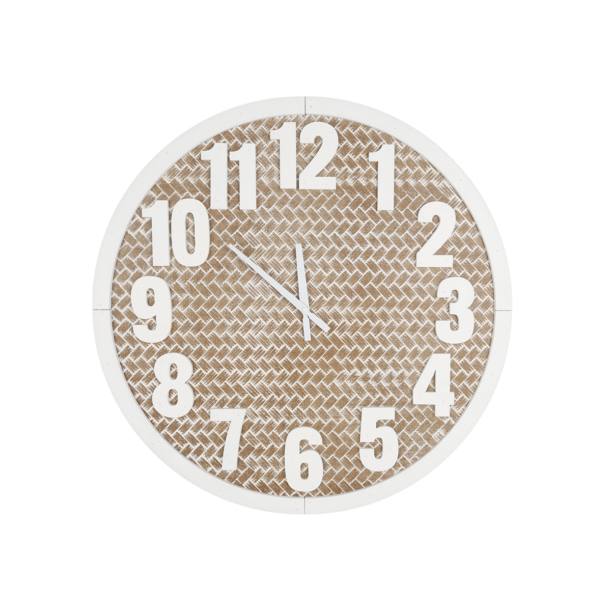 Logan Number Wall Clock  60 x 60 x 4.5cm